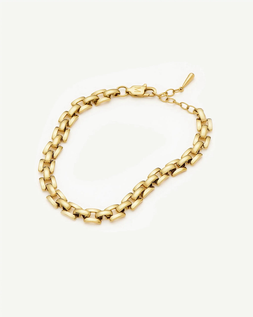 Timepiece Link Chain Bracelet | 18ct Gold Plated