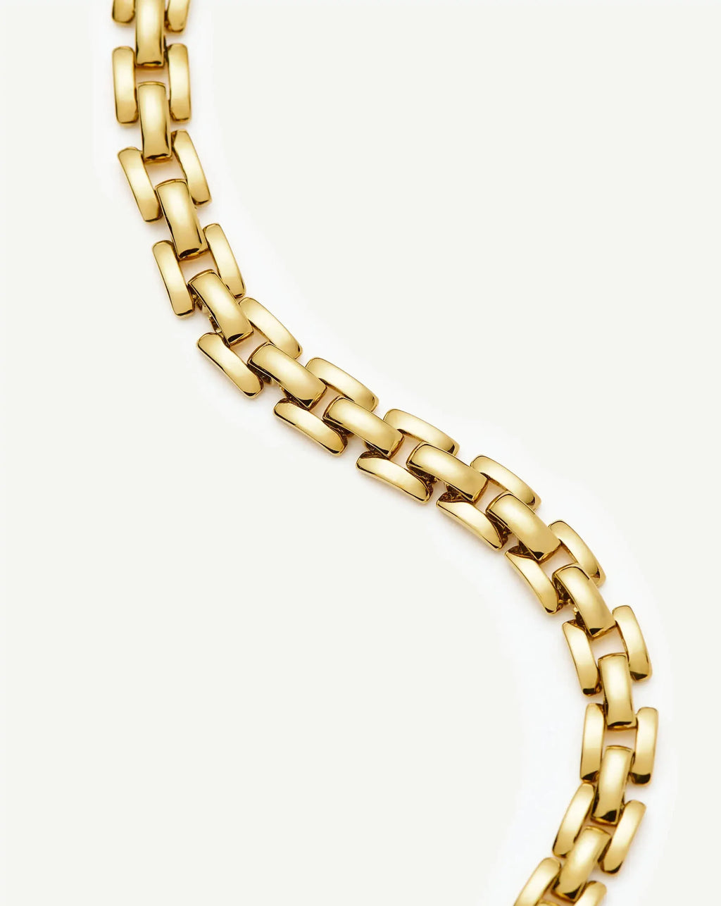 Timepiece Link Chain Bracelet | 18ct Gold Plated