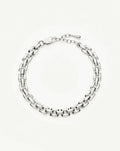 Timepiece Link Chain Bracelet | Platinum Plated