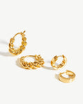 The Never-Take-Off Earring Set | 18ct Gold Vermeil