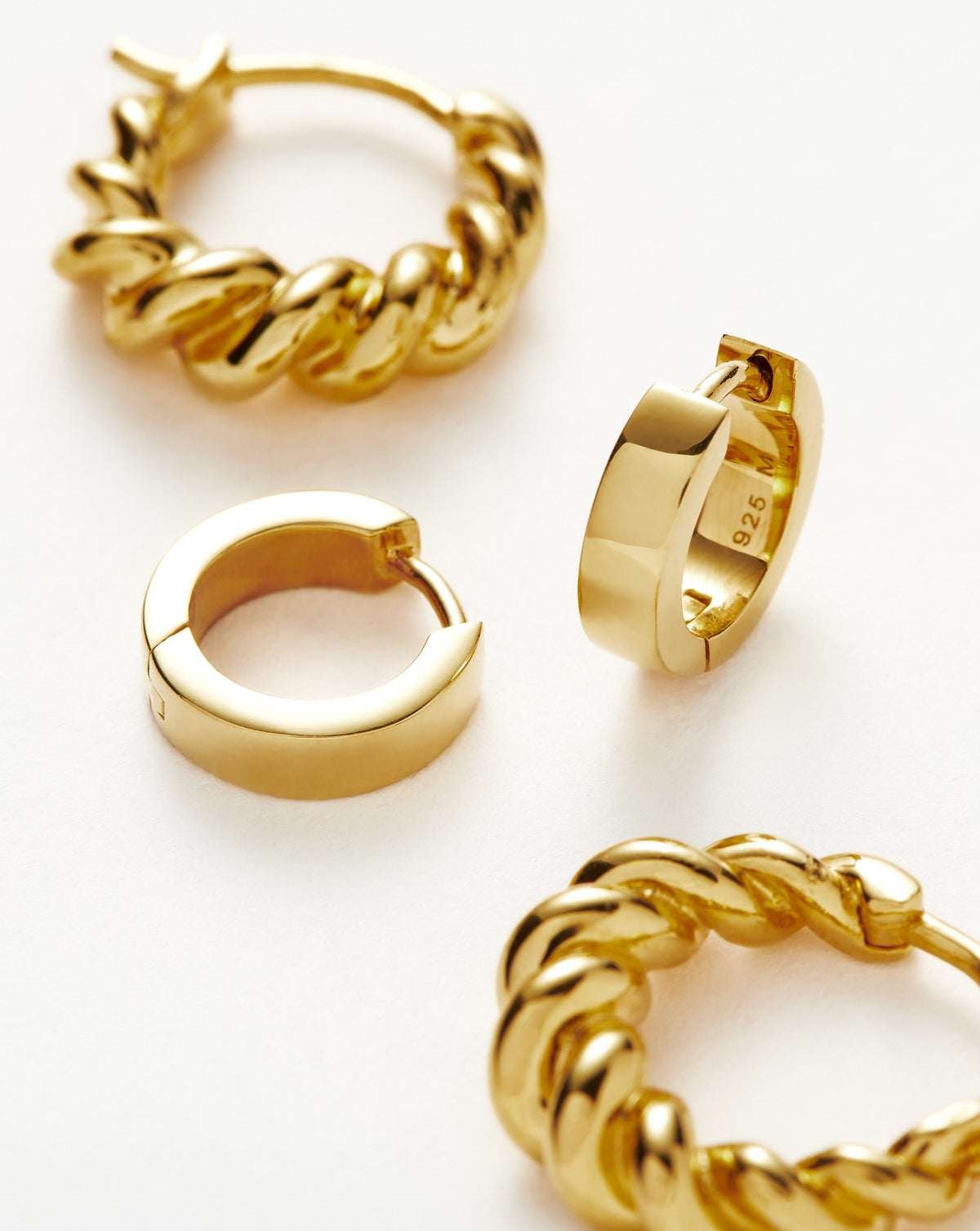 The Never-Take-Off Earring Set | 18ct Gold Vermeil