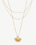 The Fan Favourite Necklace Set | 18ct Gold Vermeil