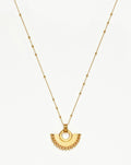 Zenyu Fan Necklace | 18ct Gold Plated